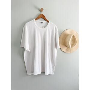 Madewell  | NWT Men's Heavyweight Slub Cotton Tee White | XXL